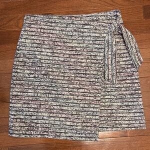 LOFT Multicolor Tweed Skirt